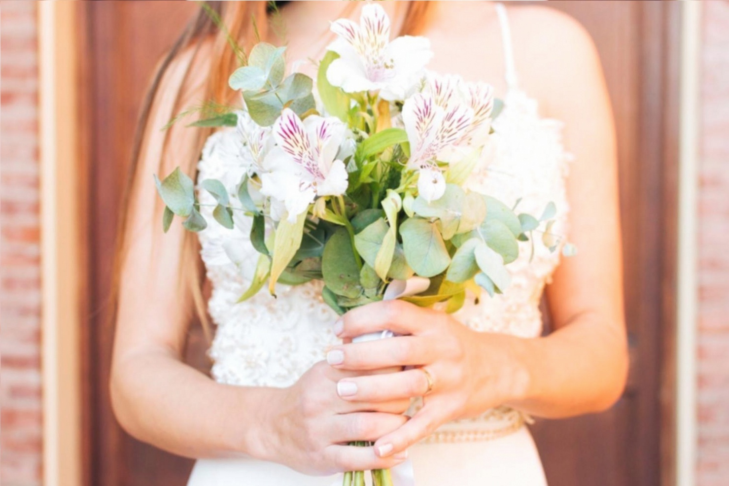 Individual floral design showing personalized technique application